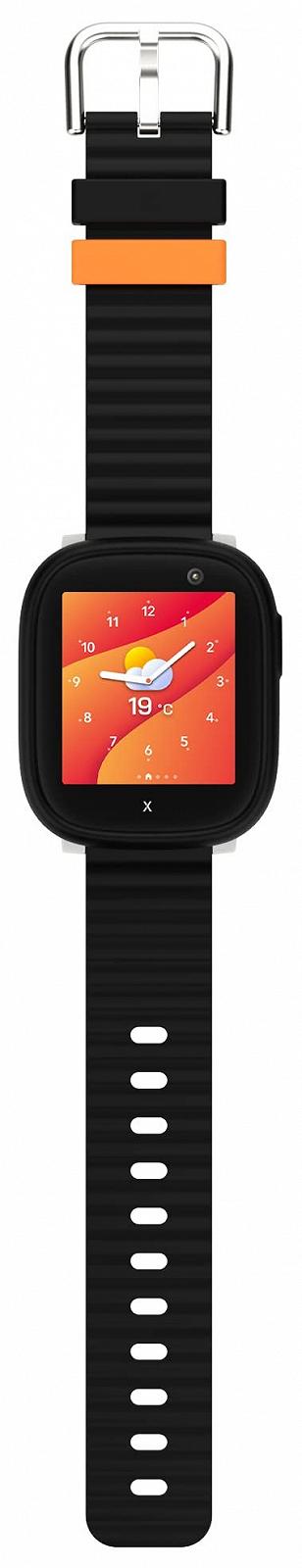 Детские телефон-часы Xplora X6 Play Водонепроницаемые, 4G звонки, сообщения, школьный режим, SOS функция, GPS, камера, шагомер, черный, фото №4