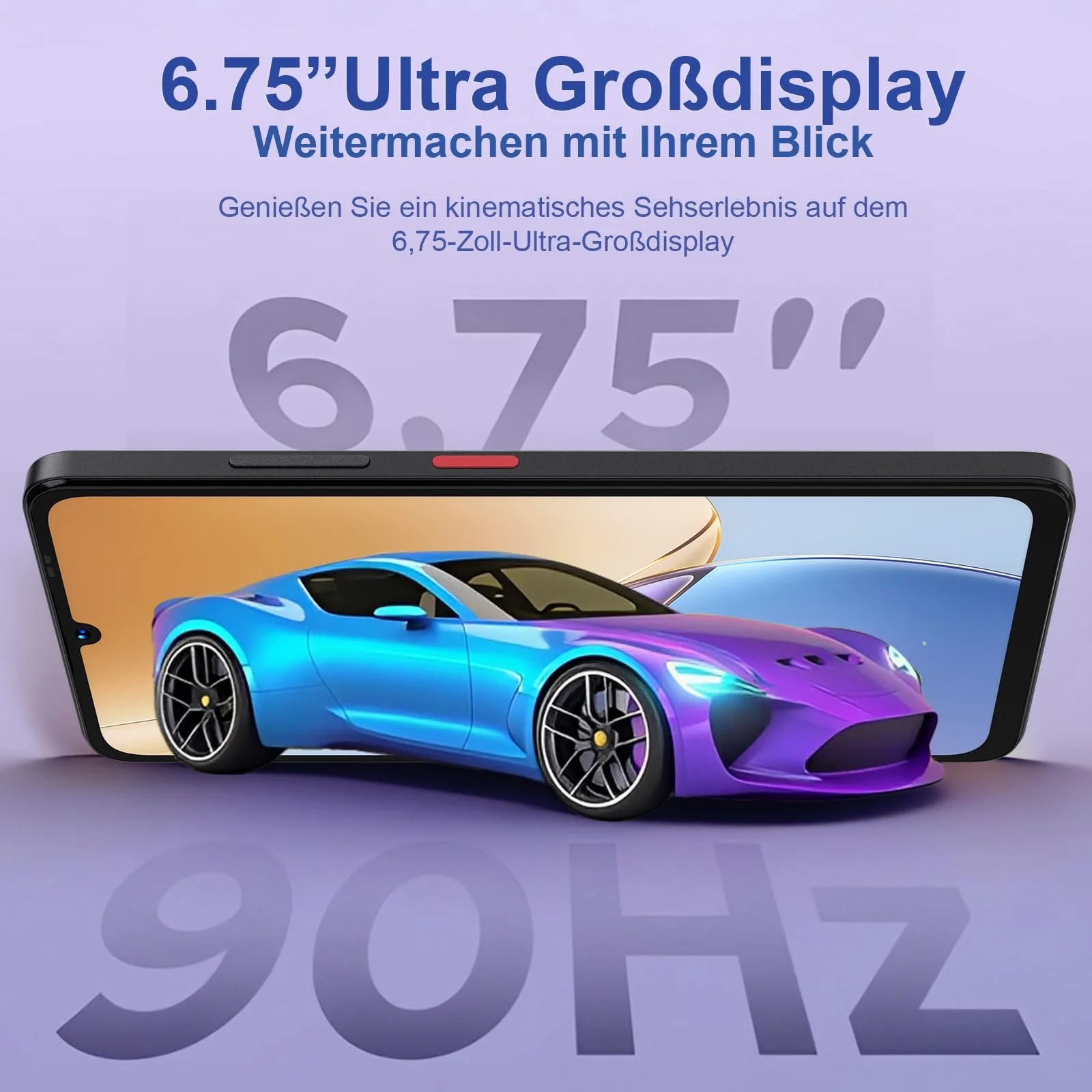 Смартфон ZTE Blade A56 6.75" 4GB 64GB 4G Dual SIM Black (2025), фото №2 Смартфон ZTE Blade A56 6.75" 4GB 64GB 4G Dual SIM Black (2025), фото №2