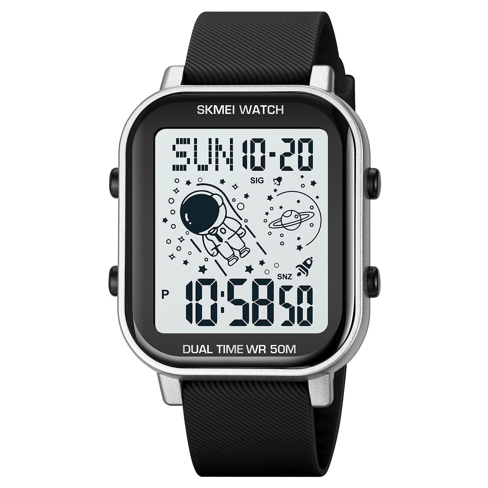 Годинник Skmei 1971SI Silver, фото №1