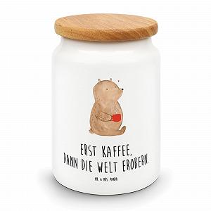 Керамічна ємність Mr. & Mrs. Panda Bear Coffee Ceramic Jar - Фото 1