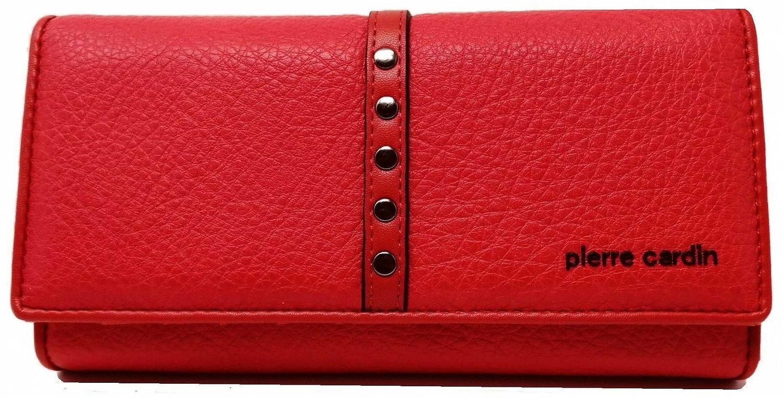 Кошелек Pierre Cardin Женский Большой Искусственная Кожа Красный, фото №1