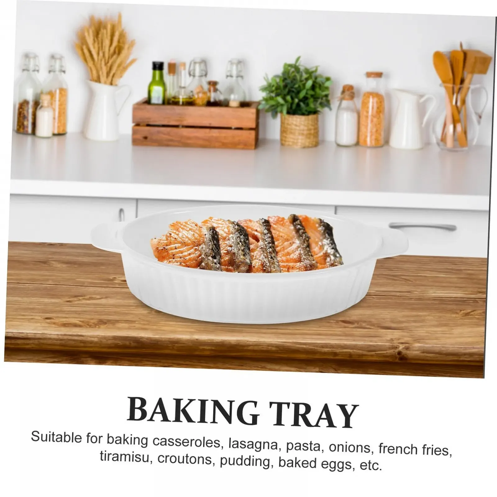 Форма для запекания SOIMISS керамическая с ручками, фото №5