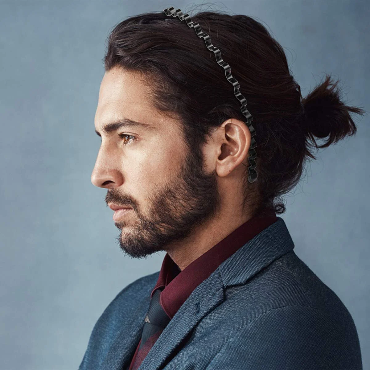 Набір металевих обручів для волосся, фото №7