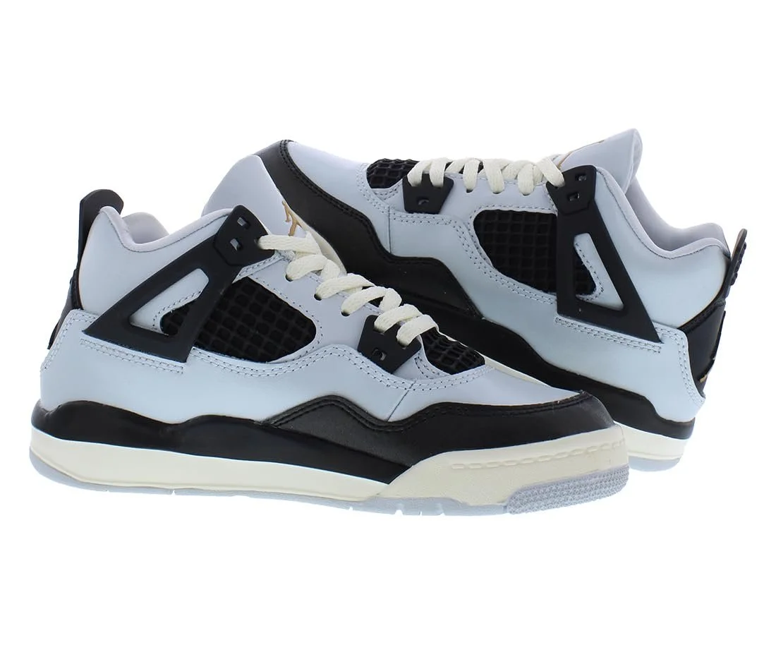 Кросівки Jordan Retro 4 (FZ8586 070) Pure Platinum/Metallic Gold, фото №3