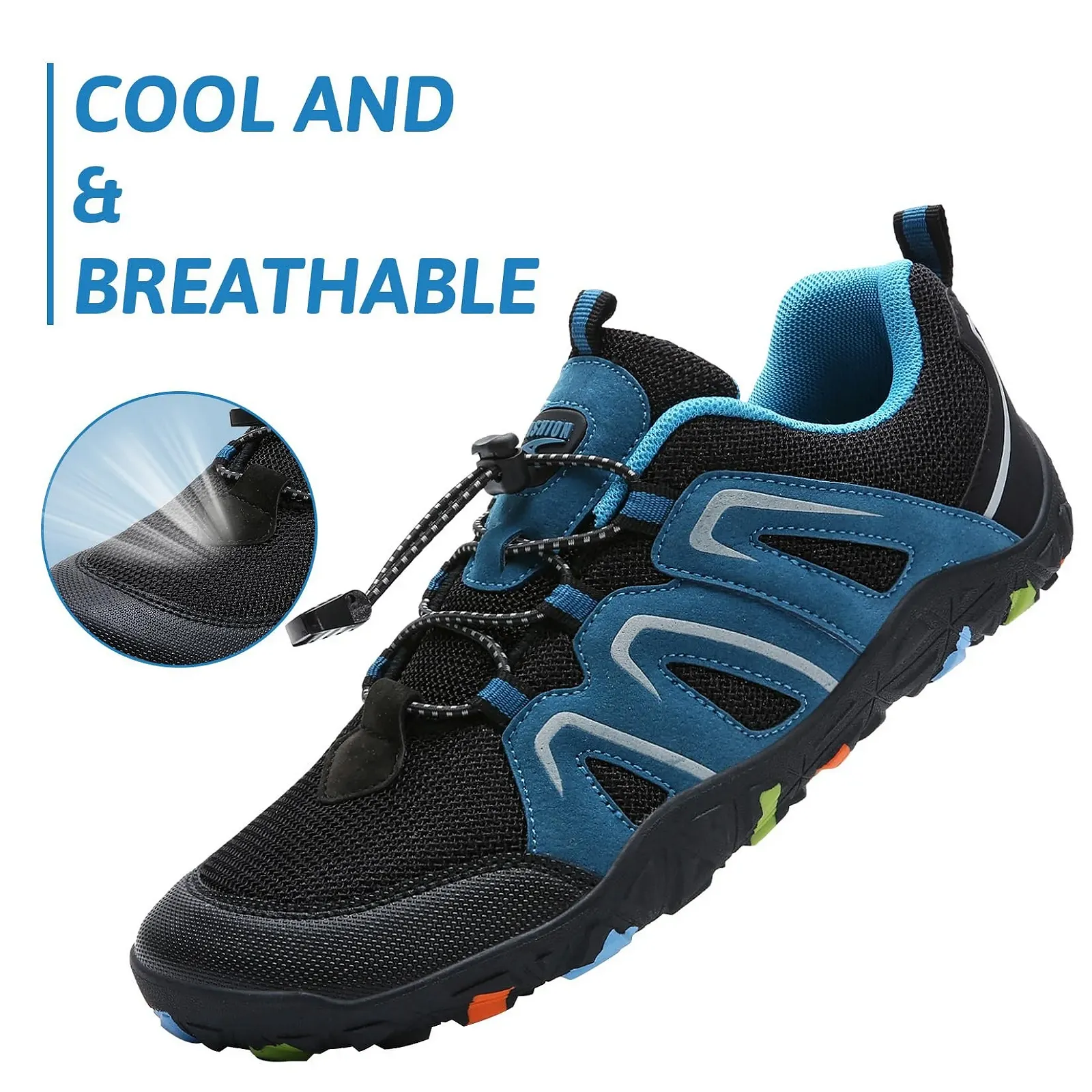 Трекинговые ботинки Littleplum для мальчиков, детские ботинки для босоног, дышащие, нескользящие, для активного отдыха, для трейлраннинга, фото №3