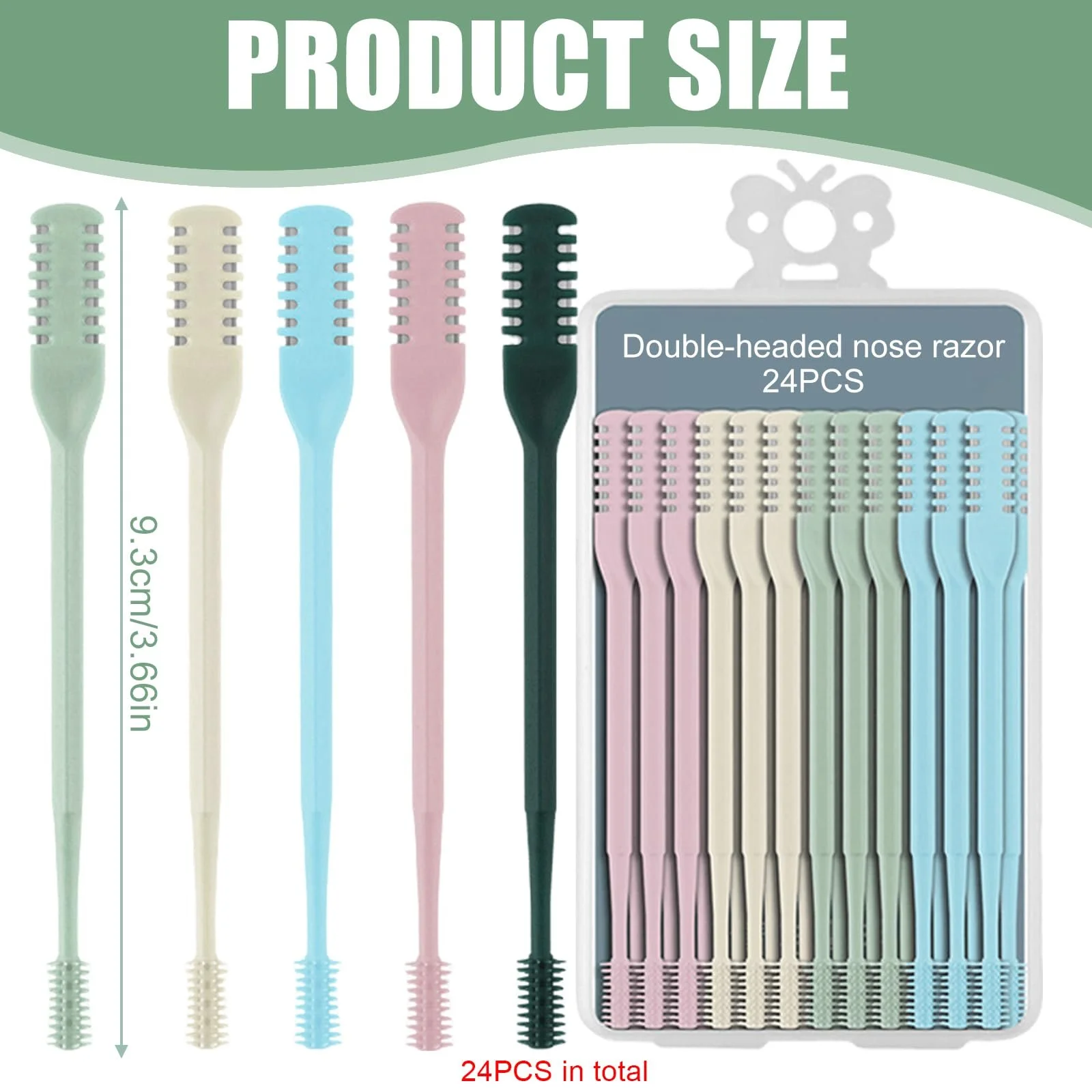 Тример Nose Hair Trimmer Double-Sided Nose Hair Knife, фото №2