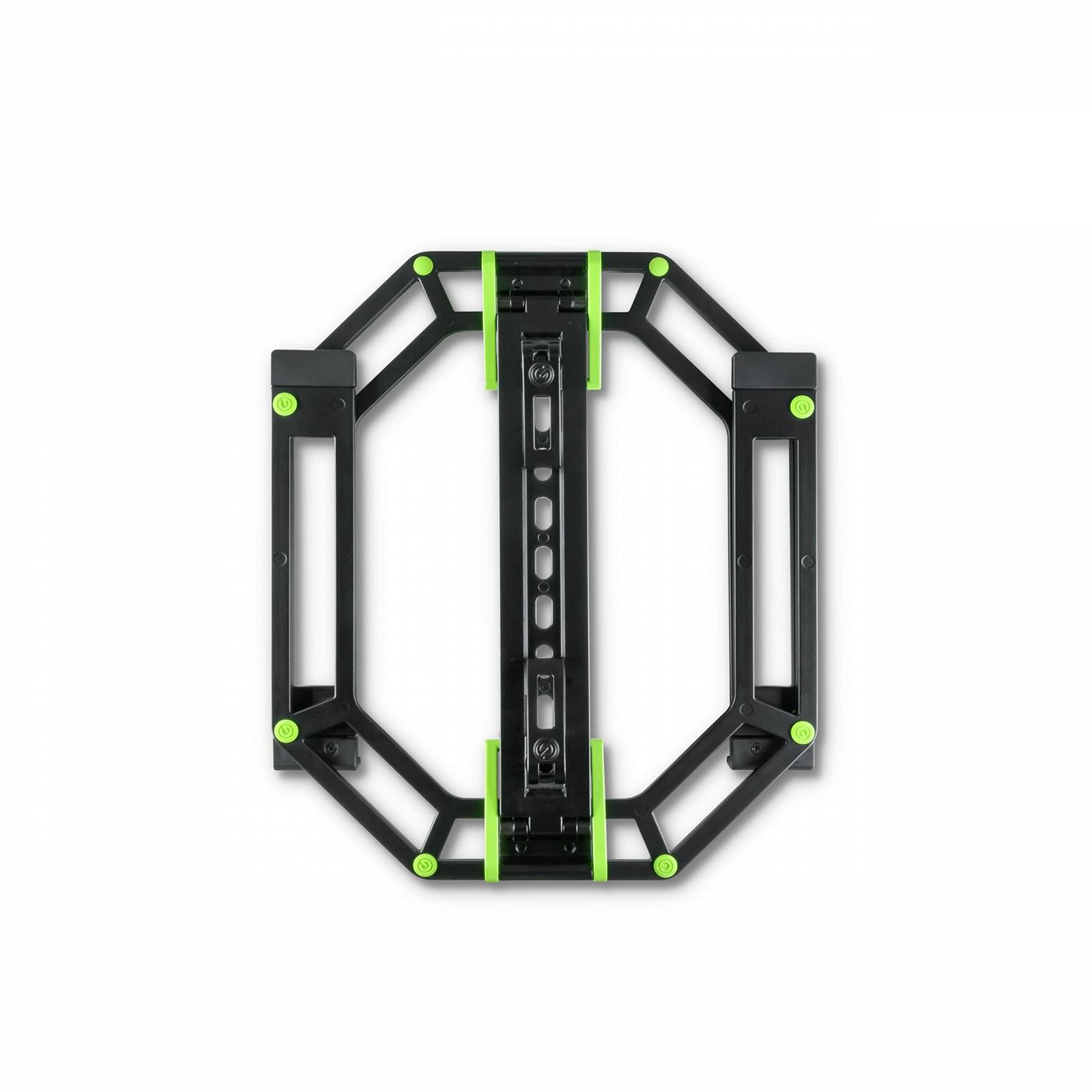 Підставка для ноутбука Gravity LTS 01 B SET 1 Регульована з неопреновим захисним чохлом, чорна, фото №3