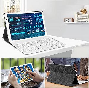Планшет 10.1" Full HD LNMBBS L20 4/64GB 4G 8 ядер Android 10 6000 mAh Білий synthetic.ua - Фото 1
