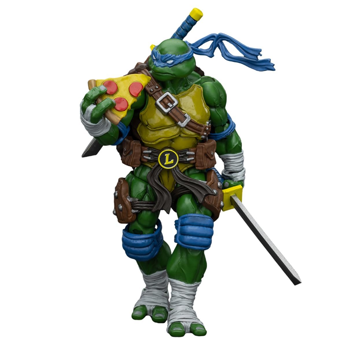 Фигурка JOYTOY Teenage Mutant Ninja Turtles - Леонардо, масштаб 1:18 JT6892, фото №8