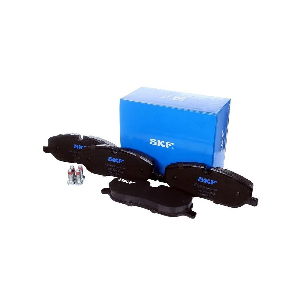 Комплект тормозных колодок дискового тормоза SKF VKBP 80306 для LAND ROVER передний мост, фото №1