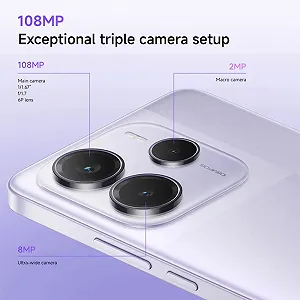 Смартфон Xiaomi Redmi Note 14 5G 8GB + 256GB MediaTek Dimensity 7025-Ultra 120Hz Eye-Care дисплей, зарядное устройство в комплекте Черный synthetic.ua - Фото 1