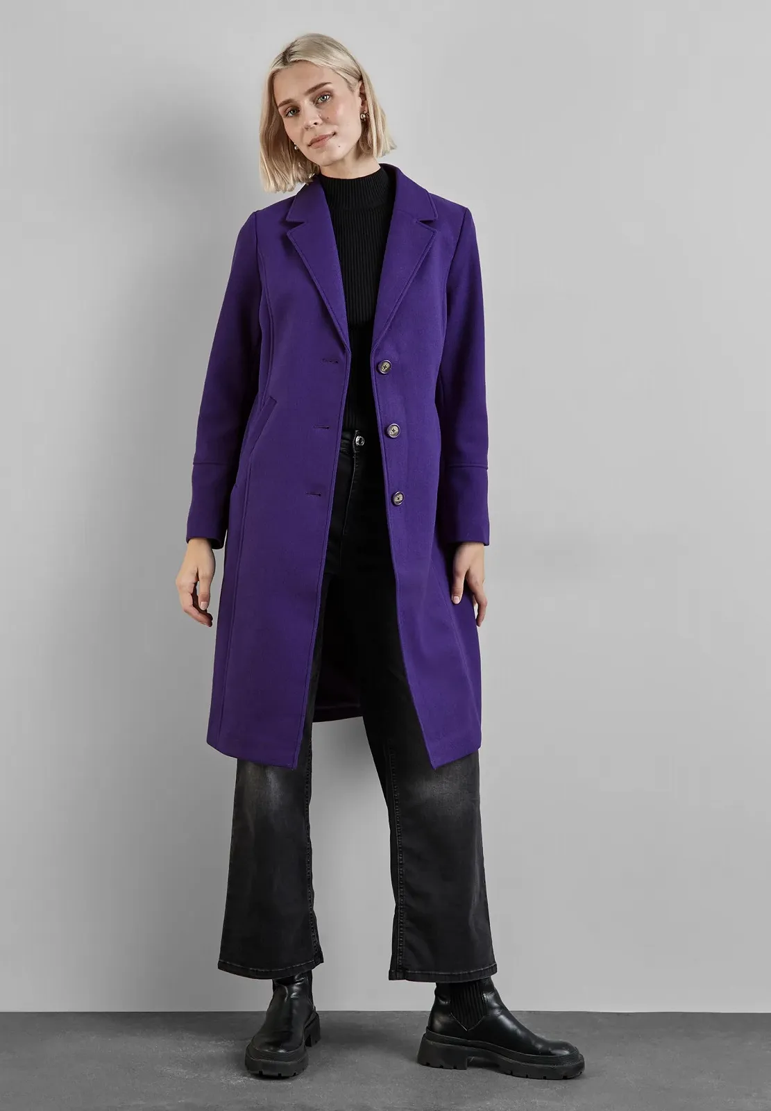 Пальто Street One Wool Look Жіночий, фото №5