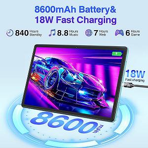Планшет 11" 2K Dmoao D11 8+8/256Gb 8 ядер Android 13 8600 mAh Green synthetic.ua - Фото 1