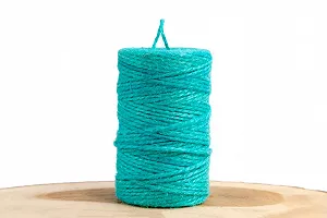 Купити Джутовый шнур для декора Лентомания 1,8 мм лазурно-голубой 5 м JUTE-LZR - Фото 1 Джутовый шнур для декора Лентомания 1,8 мм лазурно-голубой 5 м JUTE-LZR - Фото 1