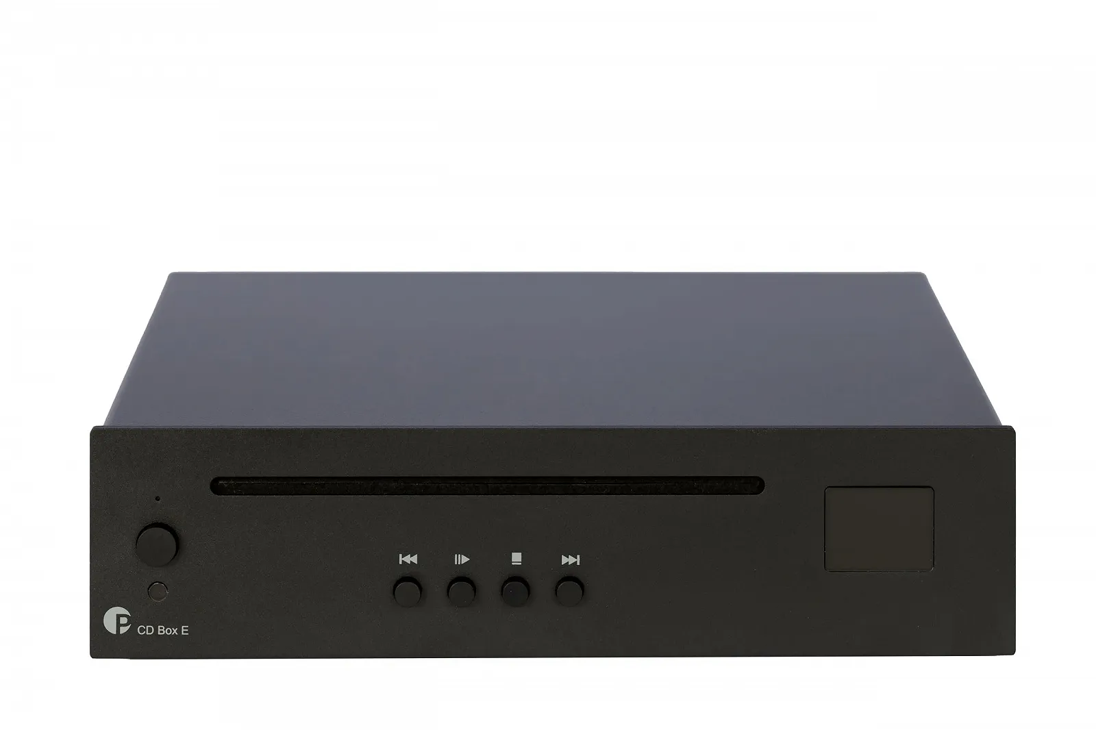 CD програвач Pro-Ject CD Box E Ultra Compact початкового рівня з оригінальним приводом CD-DA Red Book Black, фото №1
