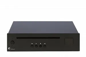 CD програвач Pro-Ject CD Box E Ultra Compact початкового рівня з оригінальним приводом CD-DA Red Book Black - Фото 1