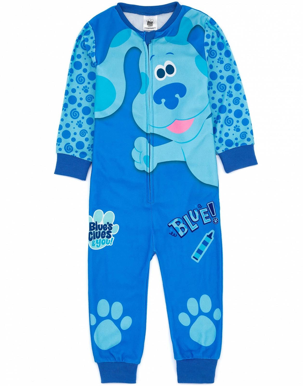 Детский комбинезон Blue's Clues and du Onesie Голубой Щенок в пижаме, фото №1