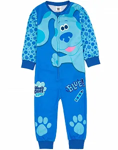 Дитячий комбінезон Blue's Clues and du Onesie Блакитне Щеня в піжамі - Фото 1