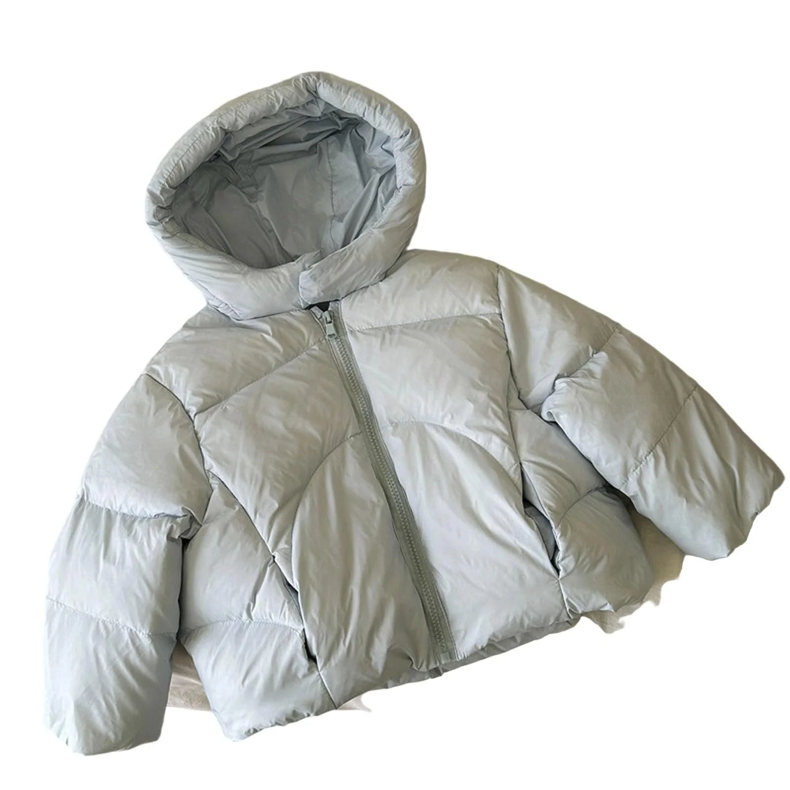 Зимова куртка для дівчаток, повсякденна пухова куртка, фото №1