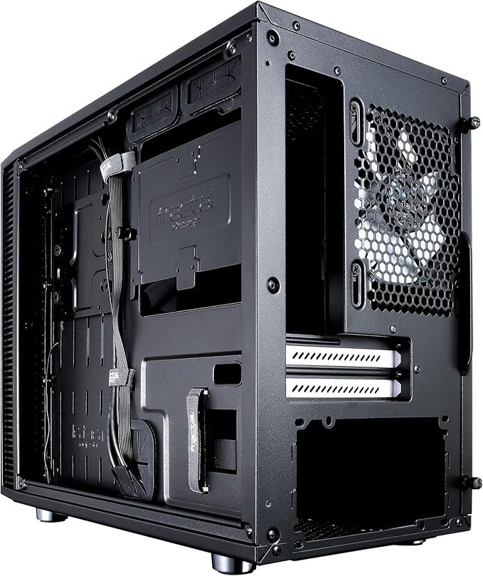 Корпус Fractal Design Define Nano S / Без БЖ / Чорний, фото №2 Корпус Fractal Design Define Nano S / Без БЖ / Чорний, фото №2