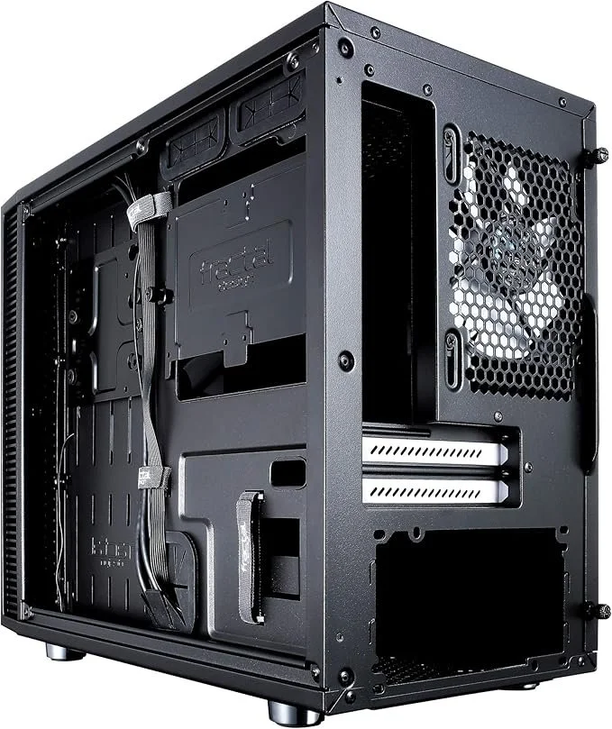 Корпус Fractal Design Define Nano S / Без БЖ / Чорний, фото №2 Корпус Fractal Design Define Nano S / Без БЖ / Чорний, фото №2