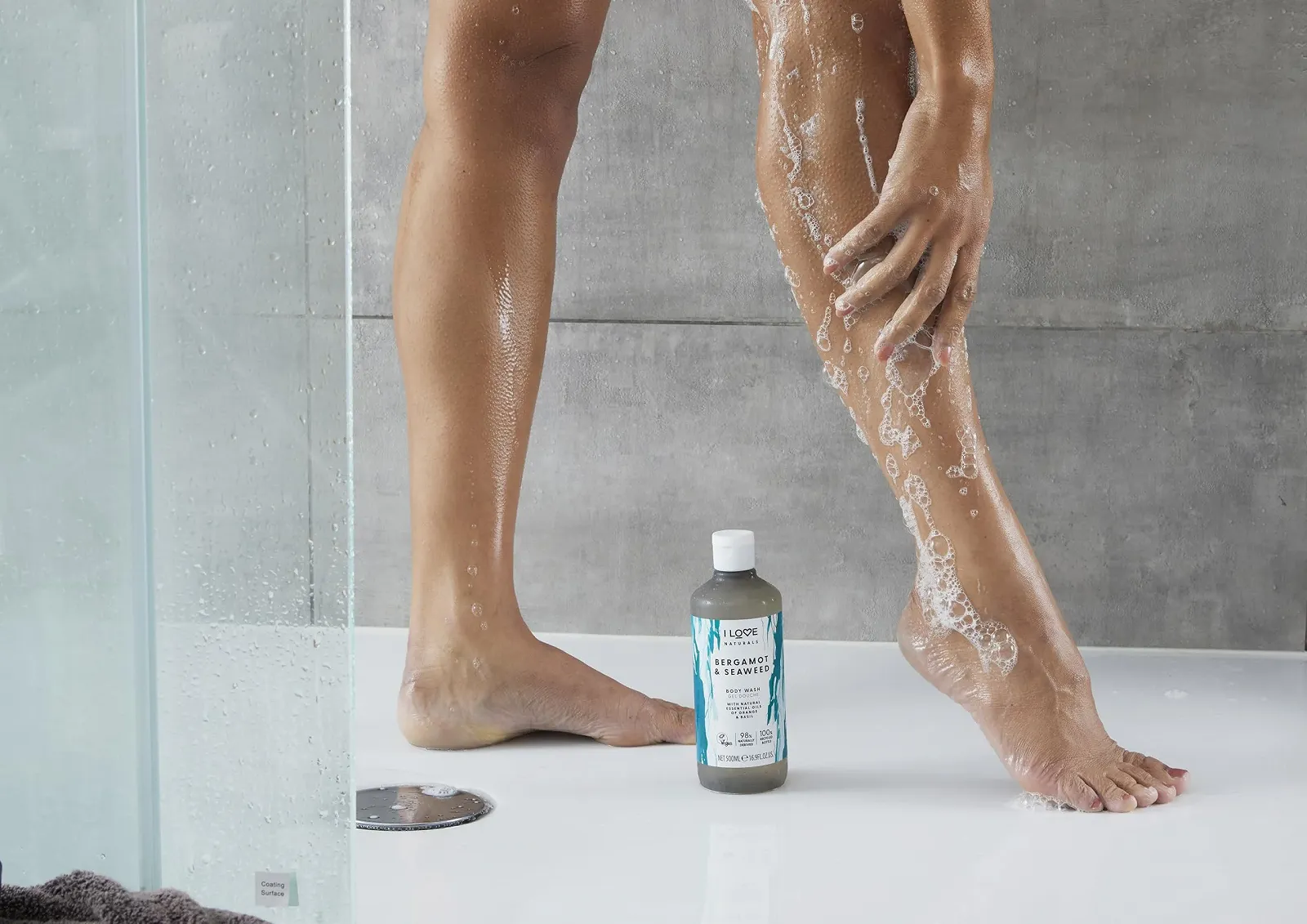 Лосьйон для рук і тіла I Love Naturals Bergamot & Seaweed, ефірні олії апельсина та базиліка, фото №6