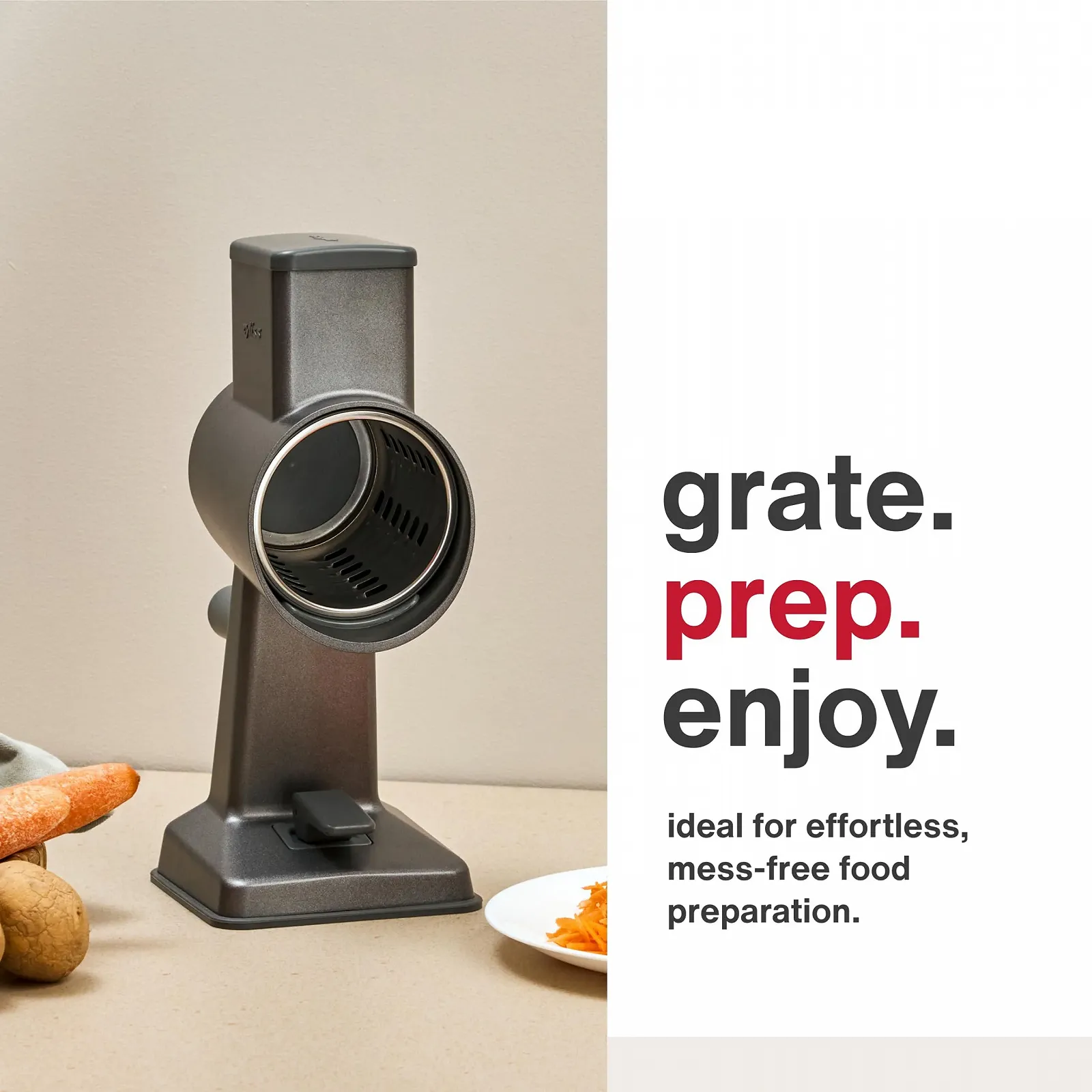 Терка барабанная Zyliss Aluminium, фото №2