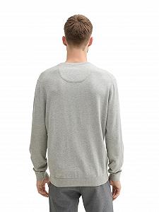 Джемпер в'язаний TOM TAILOR з круглим вирізом synthetic.ua - Фото 1