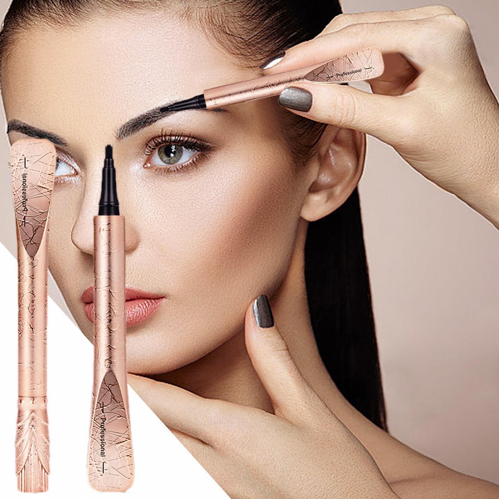 Карандаш для бровей 3D Waterproof Microblading Magic 4 Fork Tips для девочек, фото №7