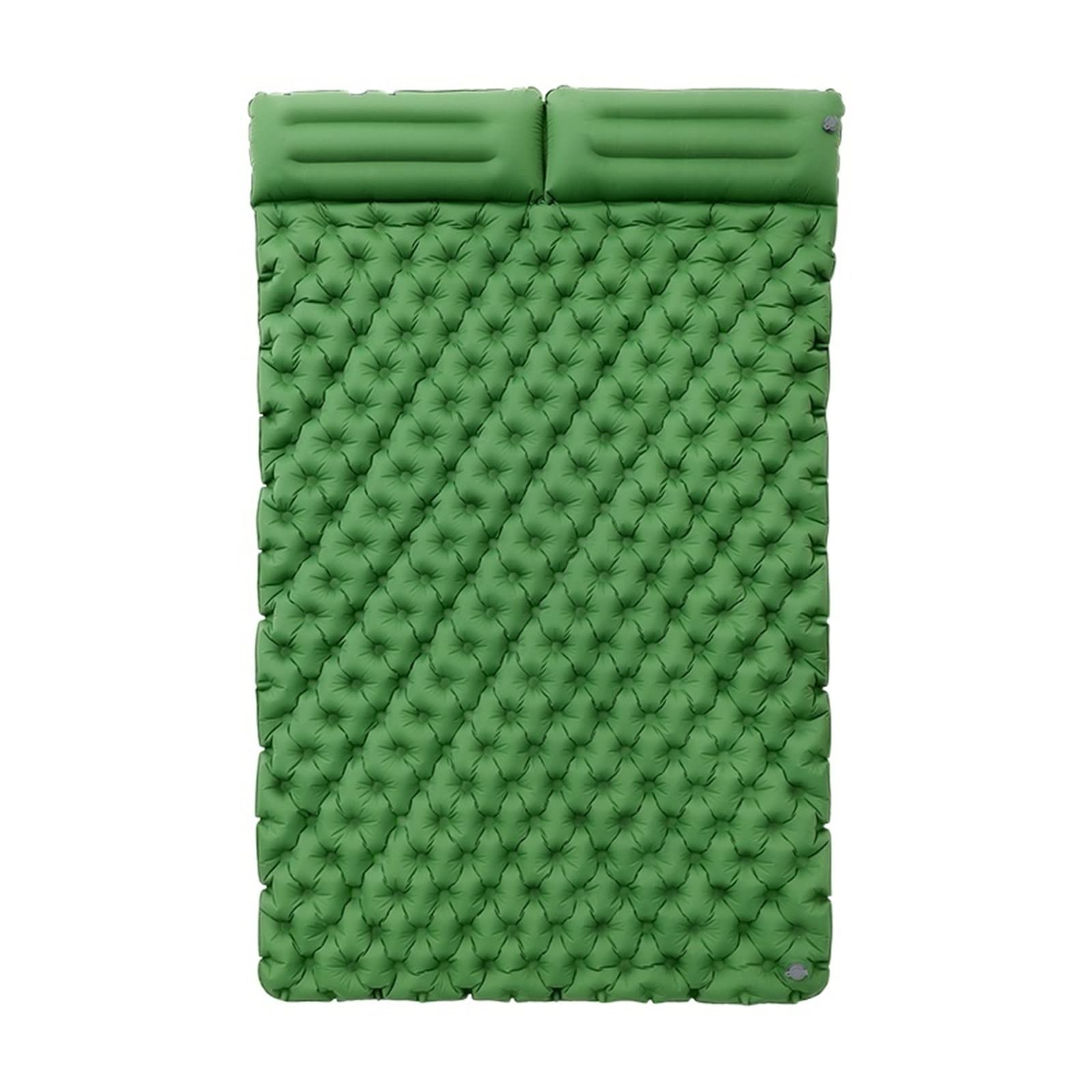 Коврик GaRcan Outdoor Tent Camping Inflatable Mattress Подушка Складная Кровать Сверхлегкая Воздушная Подушка Двойной Зеленый, фото №1