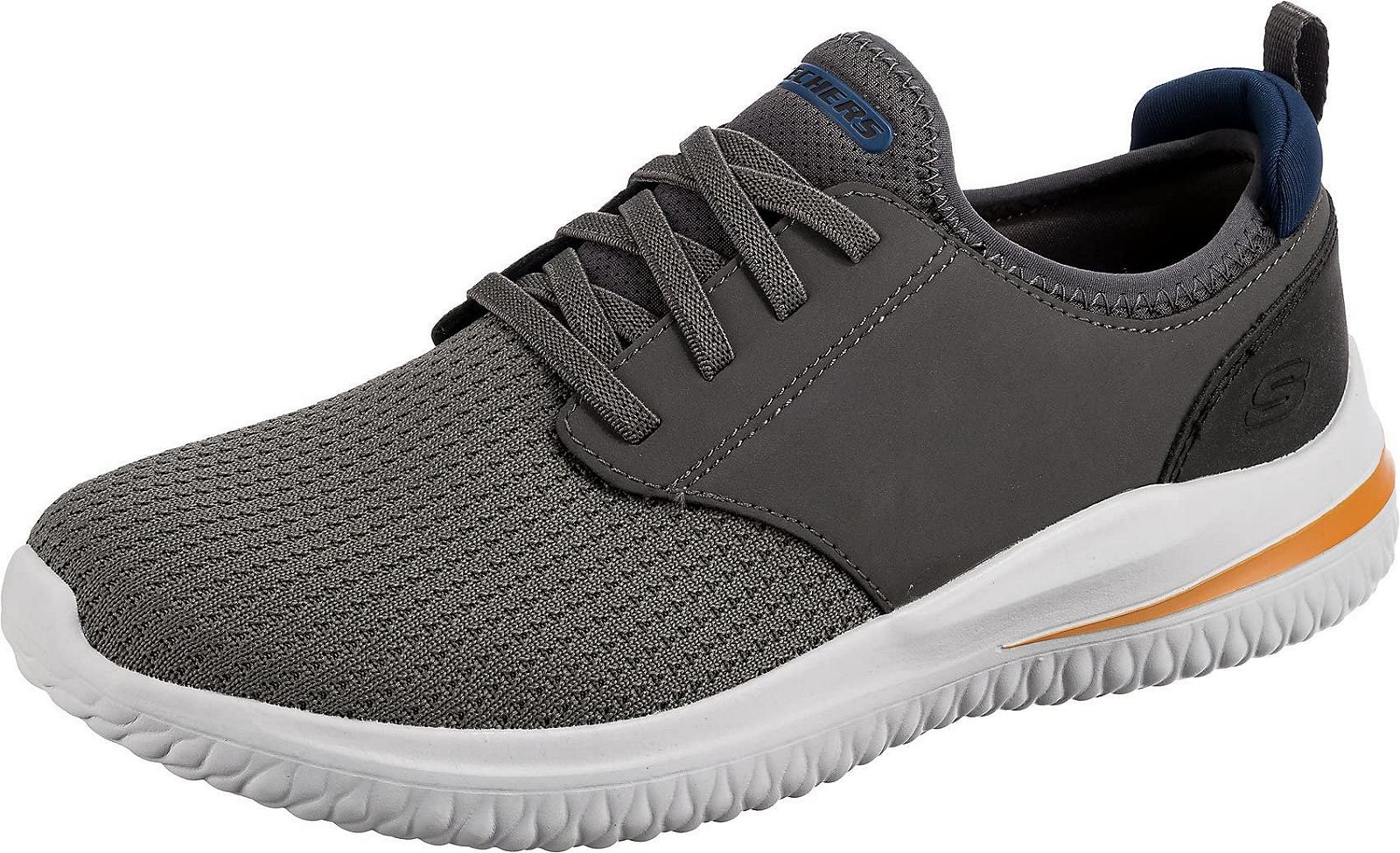 Кроссовки Skechers Delson 3.0 Mooney, мужские, с круглым носком, на шнуровке, фото №1