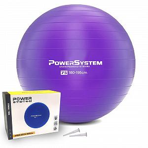 М'яч для фітнесу фітбол Power System PS-4013 Ø75 cm PRO Gymball Purple - Фото 1