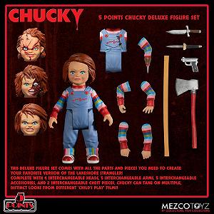 Фігурки Mezco 5 Points Chucky Deluxe Set пластик synthetic.ua - Фото 1