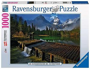 Пазл Ravensburger 17262 Schiederweiher bei Hinterstoder 1000 деталей для взрослых и детей от 14 лет - Фото 1