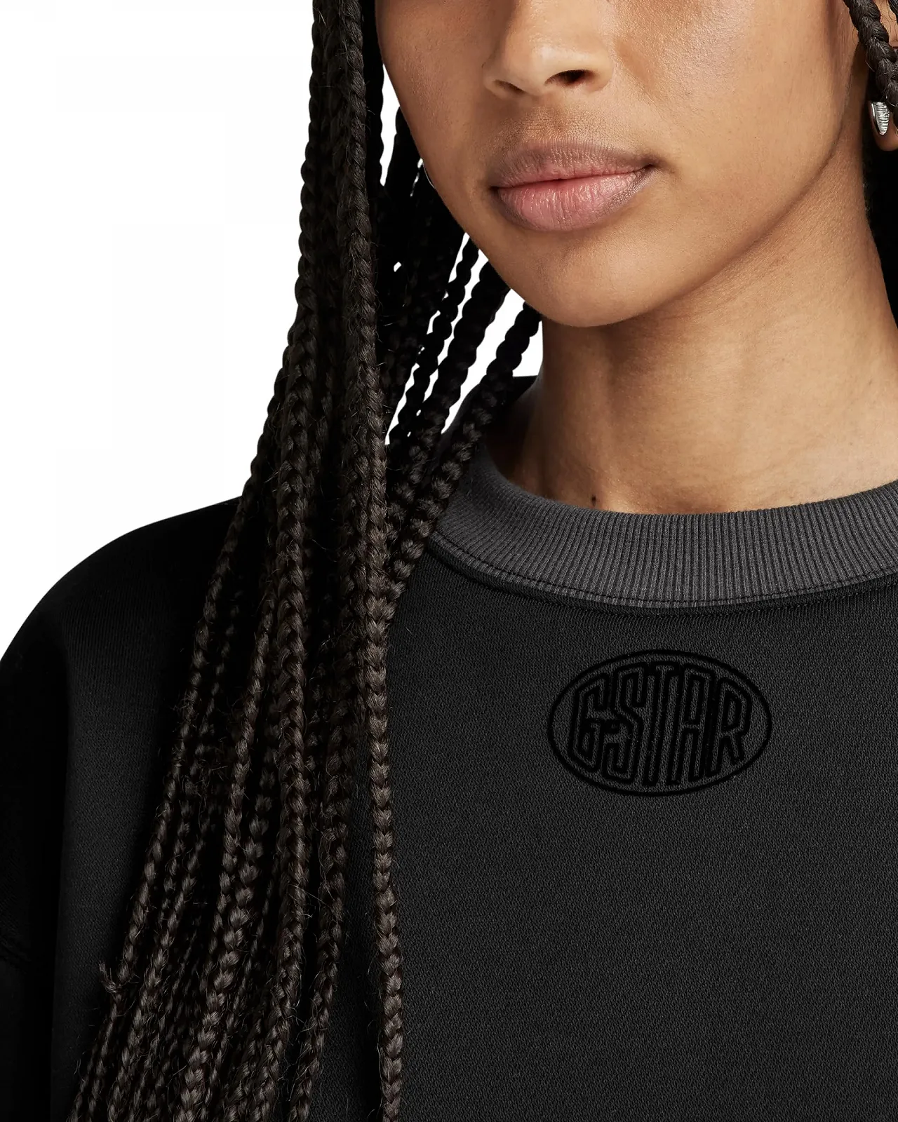 Свитшот G-Star Badge Logo Oversized, фото №3 Свитшот G-Star Badge Logo Oversized, фото №3