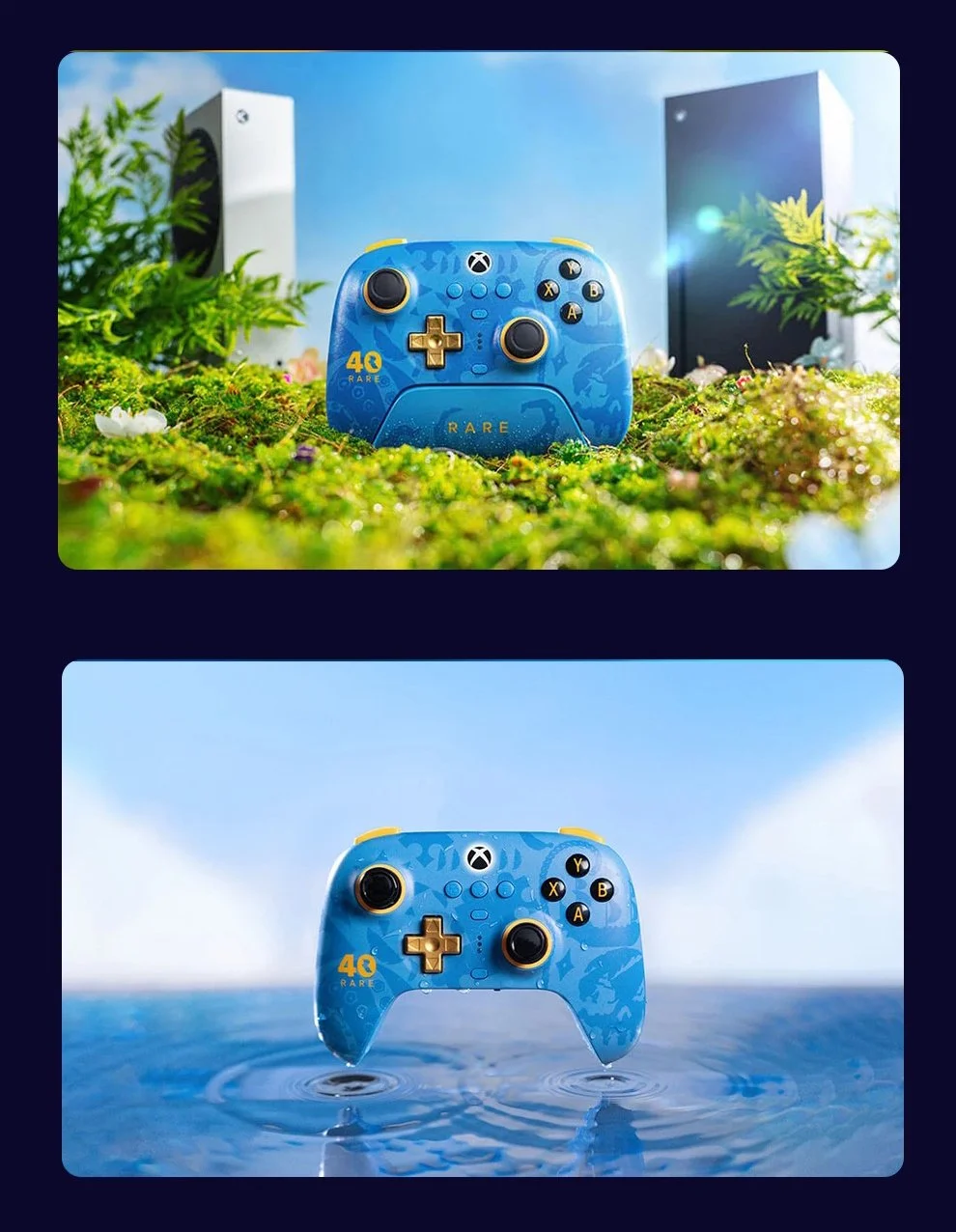 Геймпад 8Bitdo Ultimate 3 Rare 40th Anniversary Edition + Док-станция, фото №4