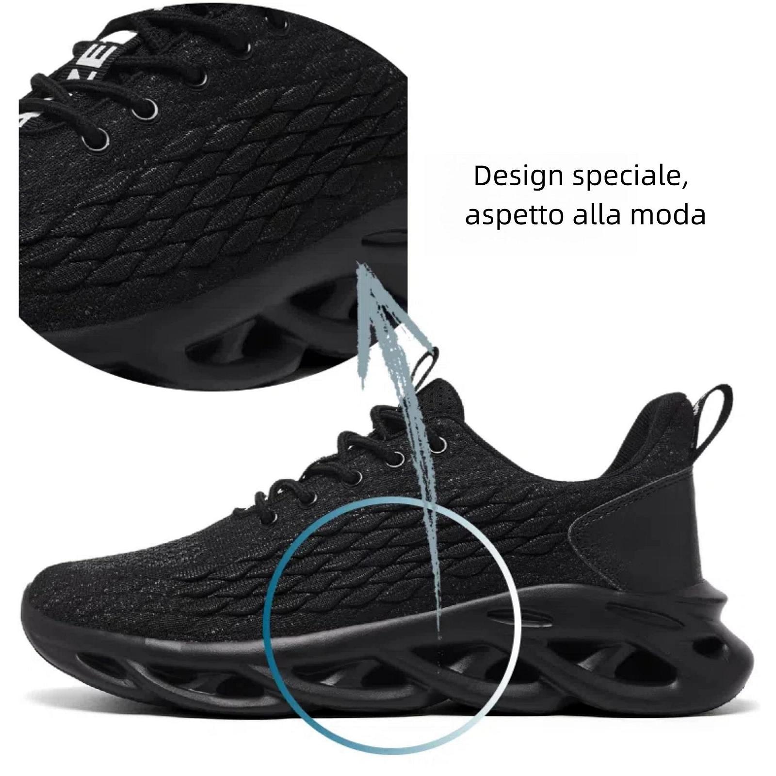 Кросівки TIANZEBEN Чоловічі Спортивні Взуття для Бігу Тенісу Ходьби Легкі Дихаючі, фото №5