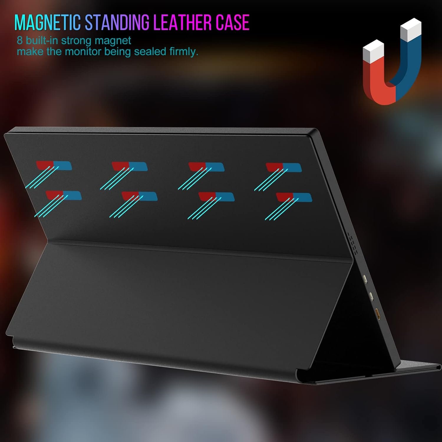 Монітор портативний 18.5" Bimawen F8A Full HD IPS 60 Гц, фото №5