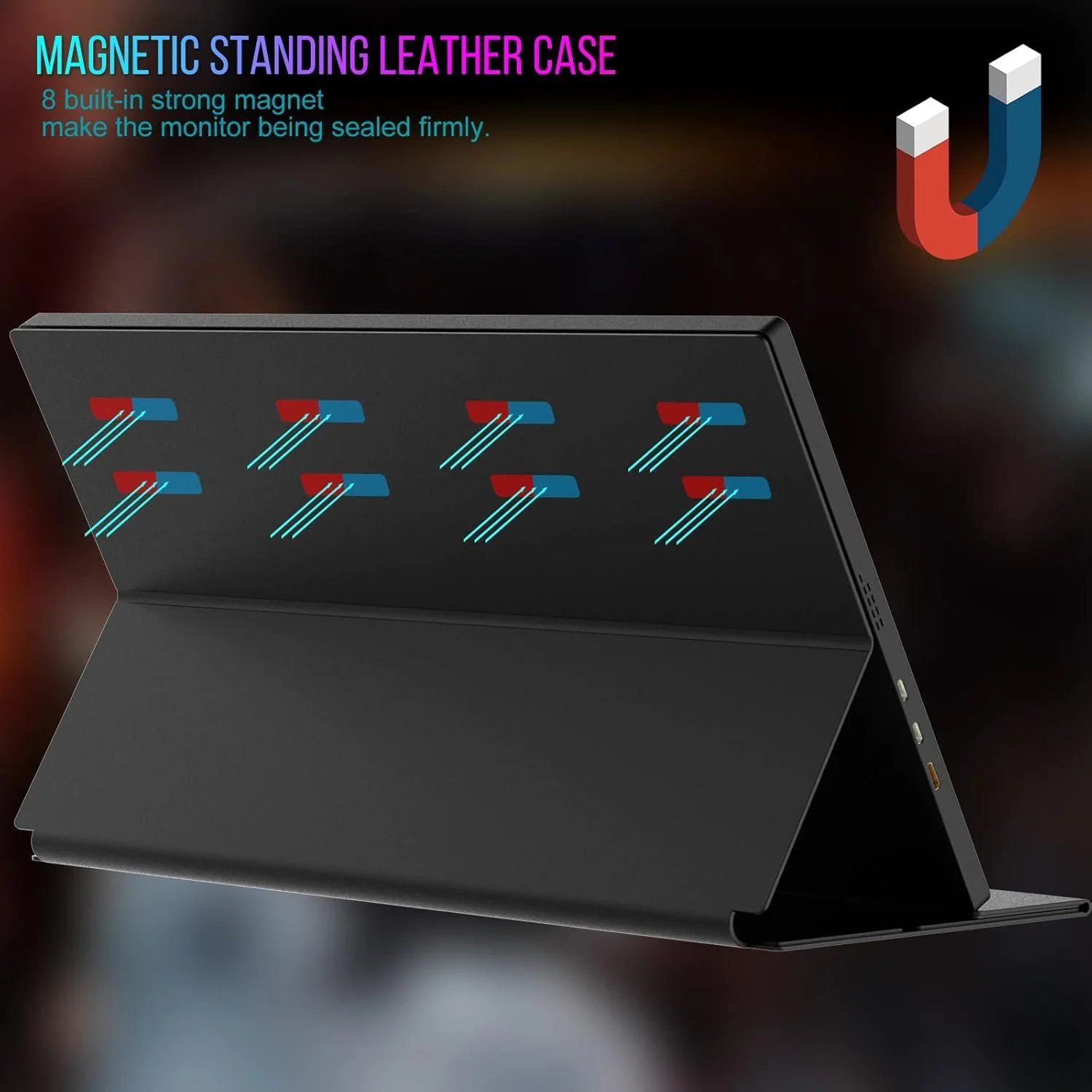 Монитор портативный 18.5" Bimawen F8A Full HD IPS 60 Гц, фото №5