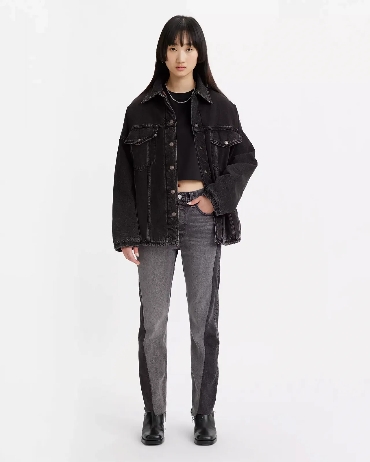 Жіночі джинси Levis - 501 Jeans Spliced Parallel Universe - Womens - 24, фото №5 Жіночі джинси Levis - 501 Jeans Spliced Parallel Universe - Womens - 24, фото №5