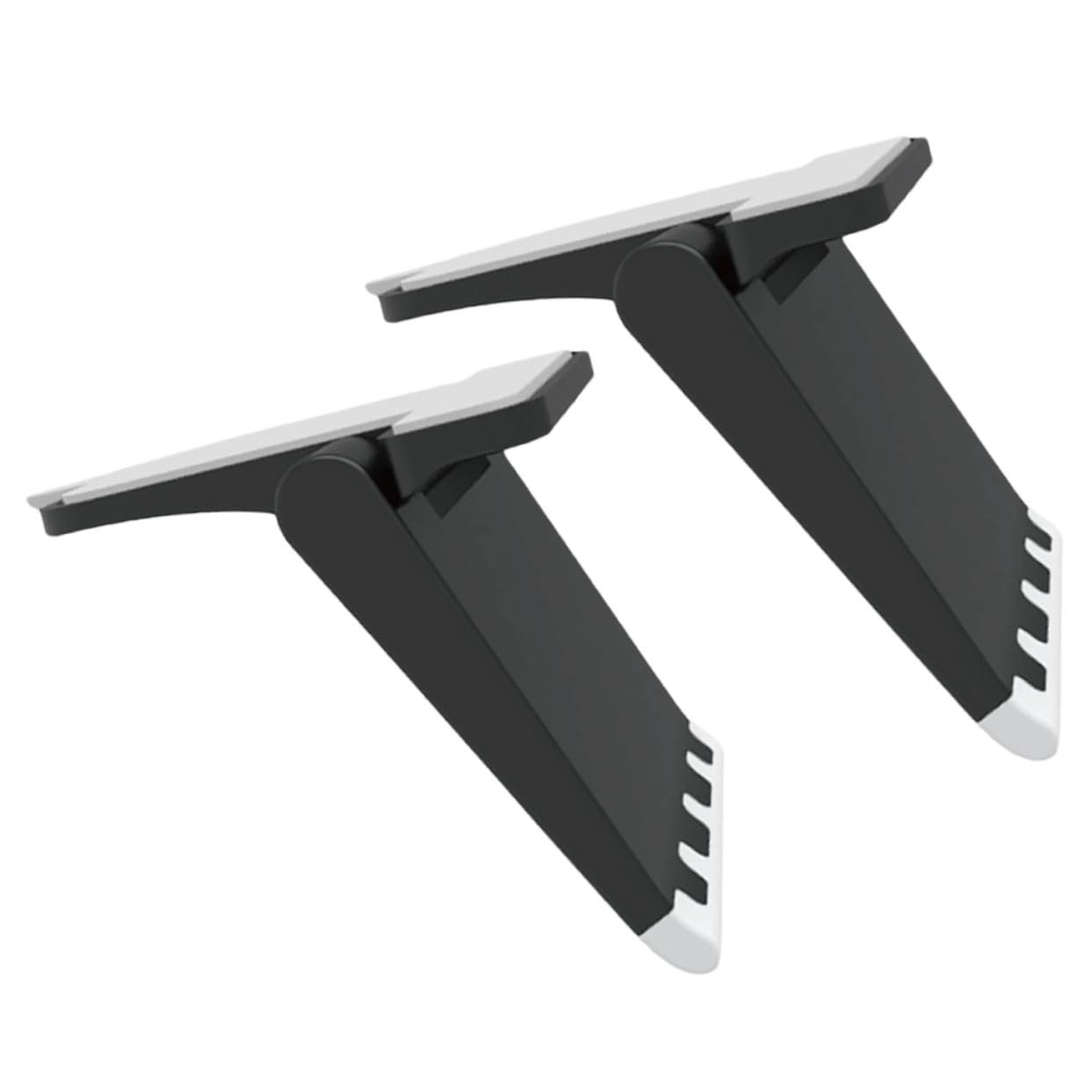 Охлаждающая Подставка для Ноутбука 2 шт Портативная Подставка для Ноутбука из Стабильных Материалов Незаметная Подставка для Компьютера для Лучшей Циркуляции Воздуха и Эргономичной Работы, фото №1