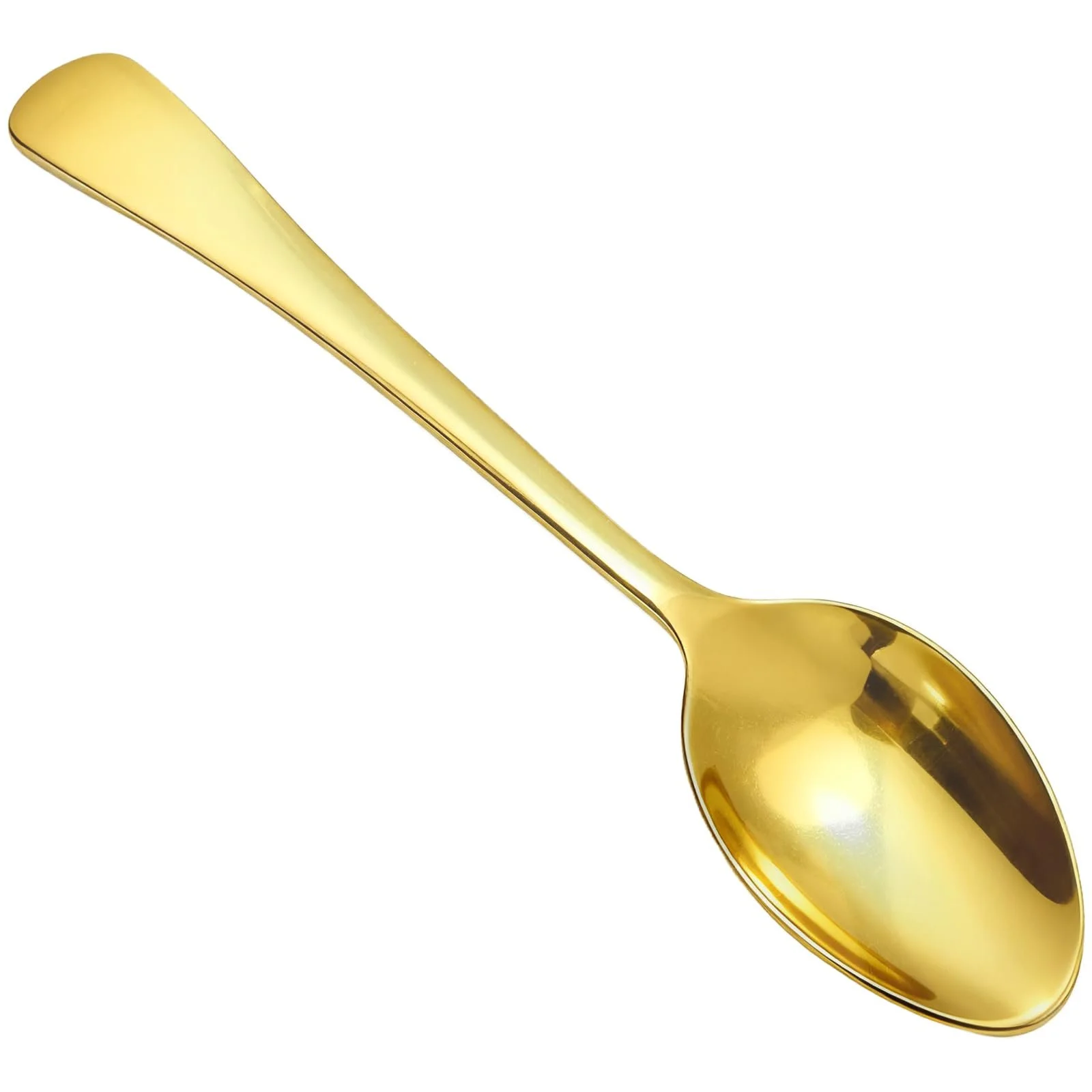 Набір чайних ложок з нержавіючої сталі, 30 шт, Золотий, 13.5 см, фото №5