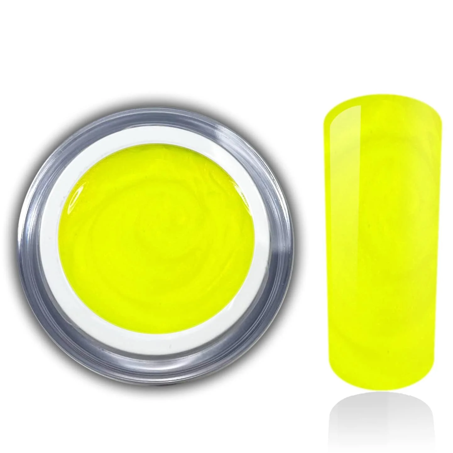 Цветной Гель Neon Pearl Желтый UV LED Гель для Дизайна Ногтей RM Beautynails 5 мл, фото №1 Цветной Гель Neon Pearl Желтый UV LED Гель для Дизайна Ногтей RM Beautynails 5 мл, фото №1