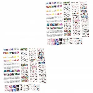 FRCOLOR 2 Набора Аксессуары для дизайна ногтей Аксессуары для ногтей Стразы Украшение Бабочка Украшение для красоты ногтей Женский инструмент для маникюра Украшения из страз Фруктовые нарезки Miss - Фото 1