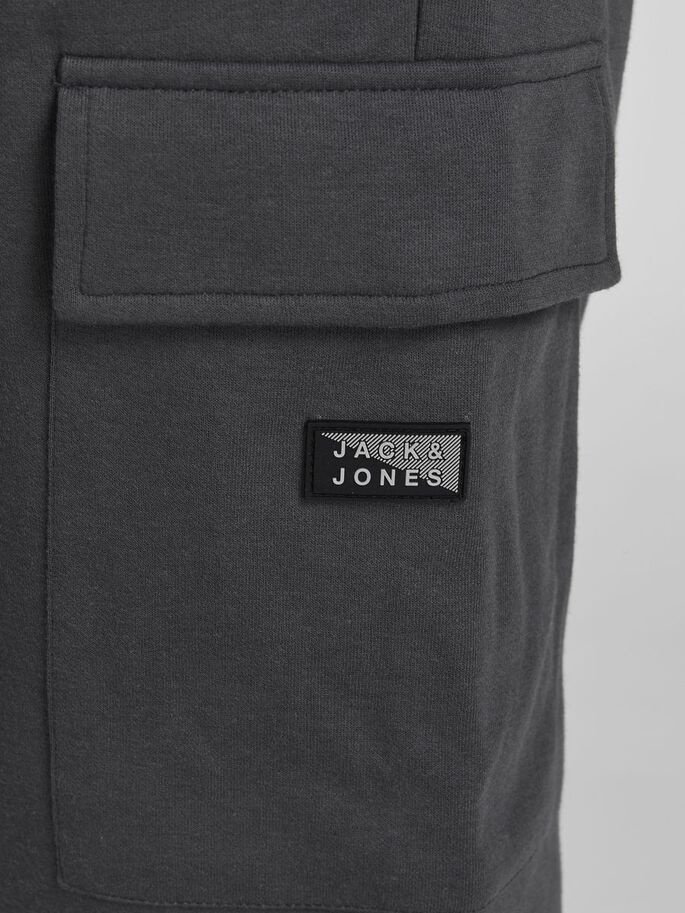 Штаны Jack&Jones JJIGORDON JJAIR CARGO SWEAT PANTS NB 12184972 Темно-серый M, фото №4