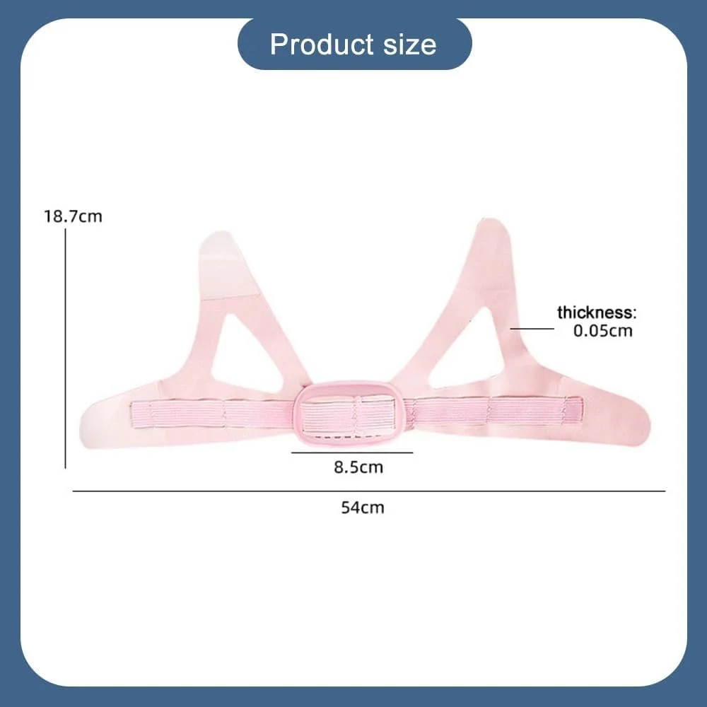 Пов'язка проти хропіння з дихаючого матеріалу для покращення комфорту сну Регульований, фото №2 Пов'язка проти хропіння з дихаючого матеріалу для покращення комфорту сну Регульований, фото №2
