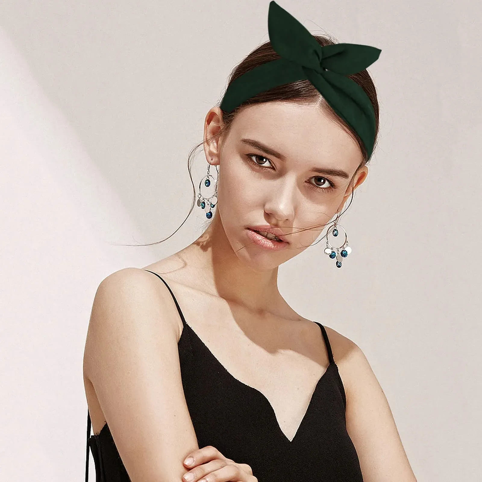 Пов'язка на голову з бантом Вінтажна Жіноча, фото №7