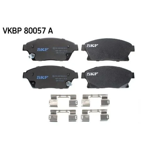 Комплект гальмівних колодок, дискове гальмо SKF VKBP 80057 A для OPEL VAUXHALL CHEVROLET, фото №2