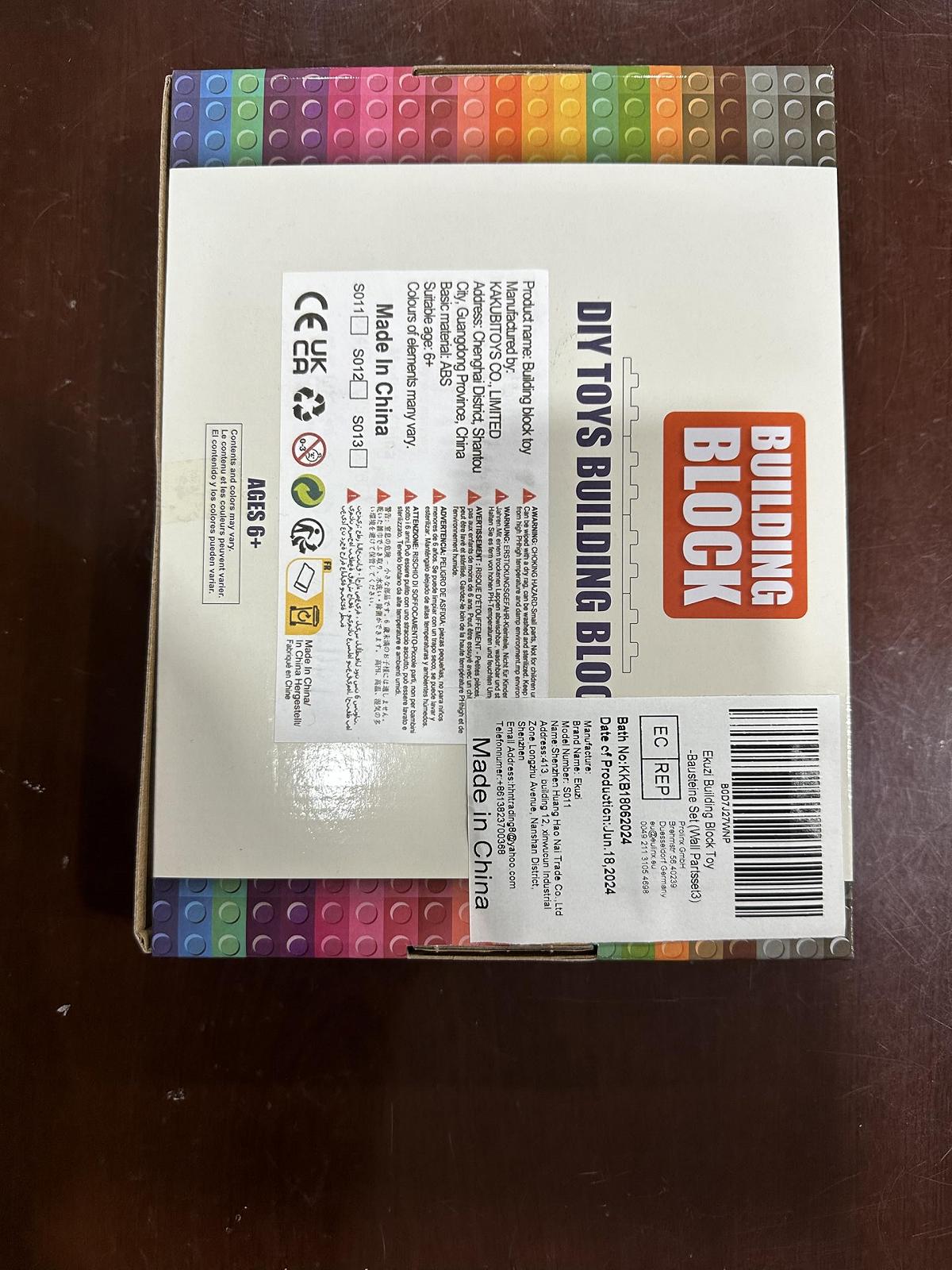 Bausteine ekuzi Set Mauerwerks Profilsteine Mauersteine, фото №4