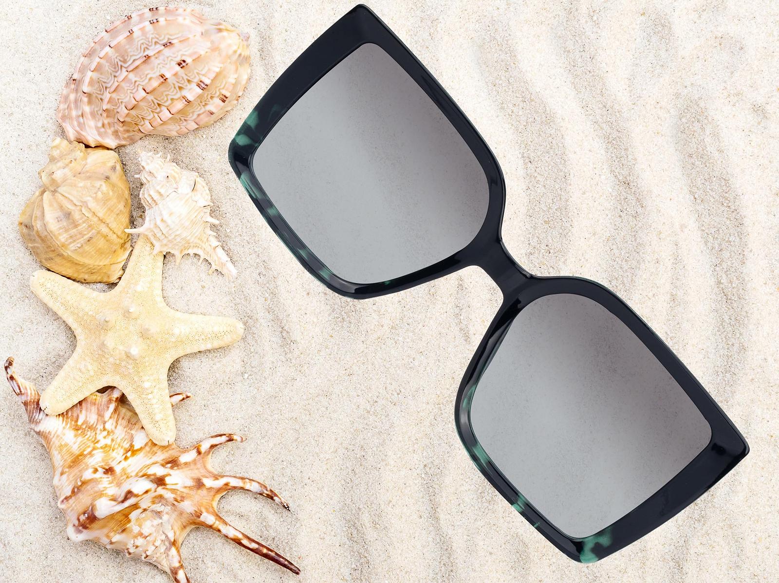 Сонцезахисні окуляри Квадратні Жіночі SQUAD Зміїний принт Плоска оправа 100% CE UV Захист, фото №8 Сонцезахисні окуляри Квадратні Жіночі SQUAD Зміїний принт Плоска оправа 100% CE UV Захист, фото №8